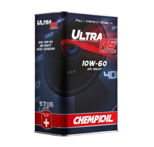 Ulei motor CHEMPIOIL Ultra RS +Ester 10W60 API SN/CF, volum 4 litri, sintetic