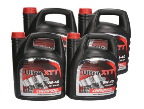 Ulei motor CHEMPIOIL Ultra XTT 5W40 API SN/CF, set 4 x 4 litri, sintetic
