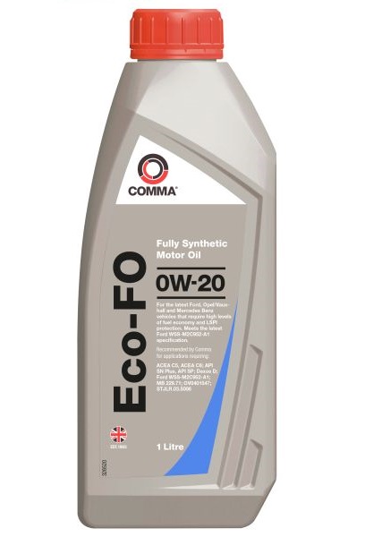 Ulei motor COMMA ECO-FO 0W20, volum 1 litru, sintetic