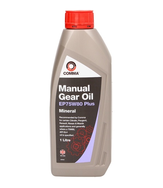 Ulei cutie viteze manuala COMMA EP75W80 PLUS, volum 1 litru, mineral