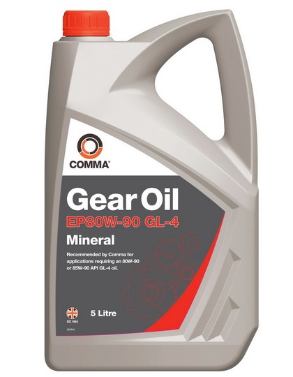Ulei cutie viteze manuala COMMA GEAR OIL EP80W90 GL4, volum 5 litri, mineral