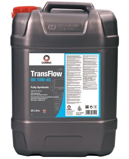 Ulei motor COMMA TransFlow UD 10W40, volum 20 litri, sintetic