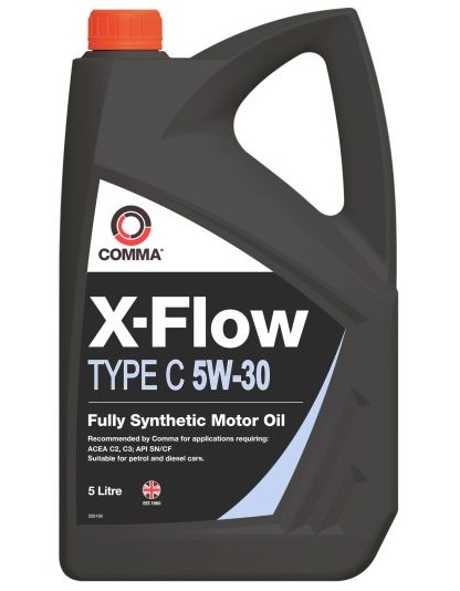 Ulei motor COMMA X-Flow Type C 5W30, volum 5 litri, sintetic