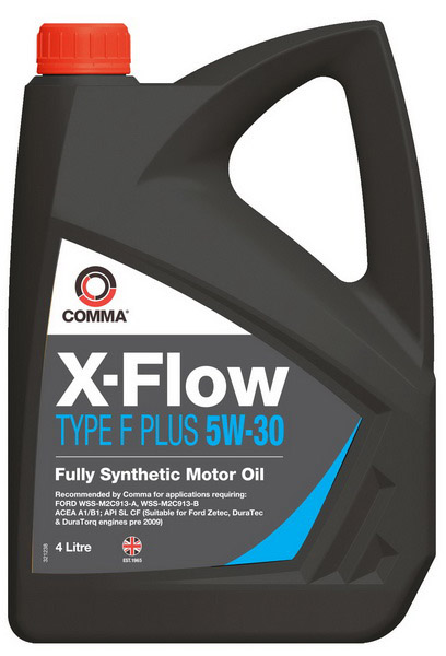 Ulei motor COMMA X-Flow Type F Plus 5W30, volum 4 litri, sintetic