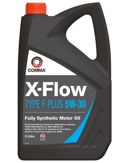Ulei motor COMMA X-Flow Type F Plus 5W30, volum 5 litri, sintetic