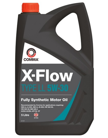 Ulei motor COMMA X-Flow Type LL 5W30, volum 5 litri, sintetic