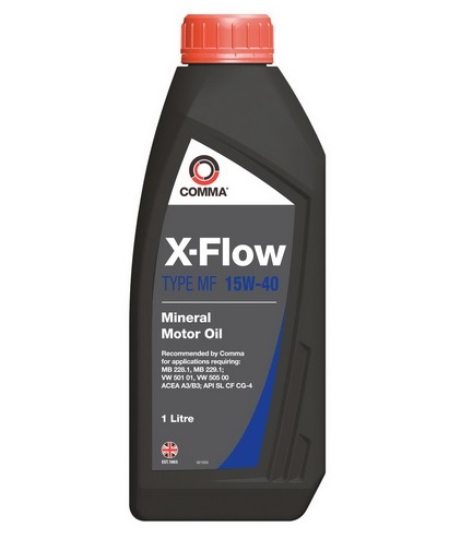 Ulei motor COMMA X-Flow Type MF 15W40, volum 1 litru, mineral