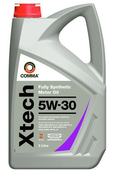 Ulei motor COMMA Xtech 5W30, volum 5 litri, sintetic