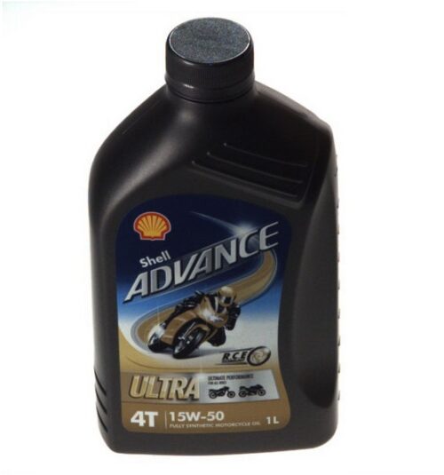 Ulei motor moto SHELL Advance Ultra 4T 15W50, volum 1 litru, sintetic