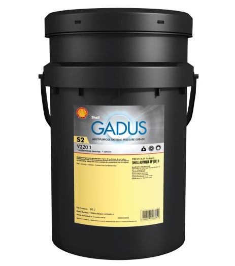 Vaselina pentru rulmenti SHELL GADUS S2 V220 1, complex litiu, galeata 18 kg