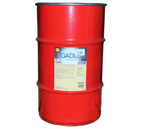 Vaselina pentru rulmenti SHELL GADUS S2 V220 2, baza litiu, maro, butoi 50 kg, minerala