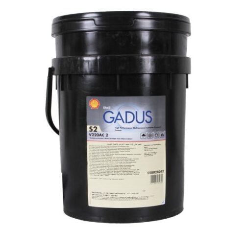 Vaselina pentru rulmenti SHELL GADUS S2 V220AC 2, baza litiu-calciu, rosu, galeata 18 kg