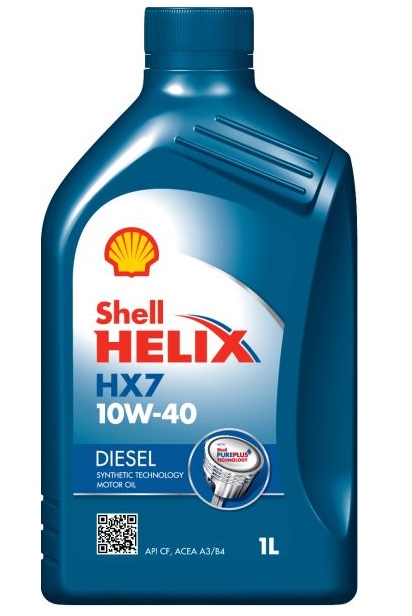 Ulei motor SHELL Helix HX7 Diesel 10W40, volum 1 litru, sintetic