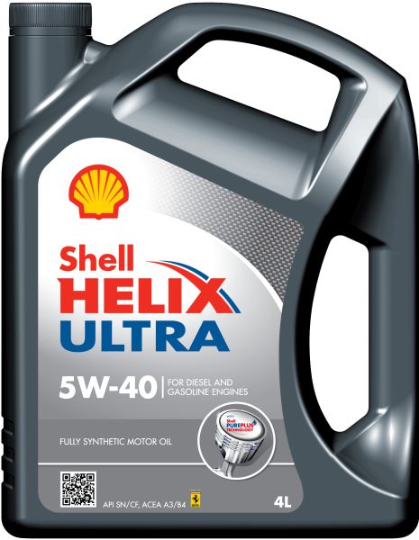 Ulei motor SHELL Helix ULTRA 5W40, volum 4 litri, sintetic