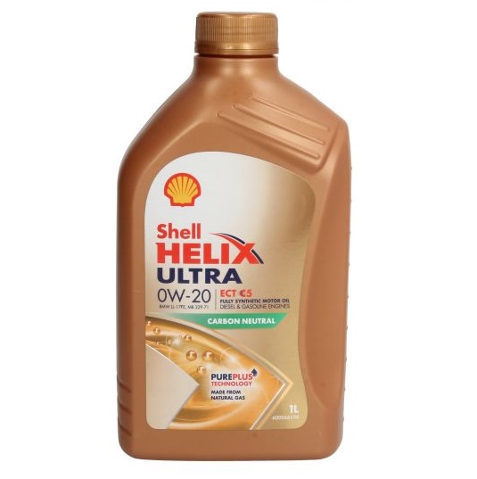 Ulei motor SHELL Helix Ultra ECT C5 0W20, volum 1 litru, sintetic