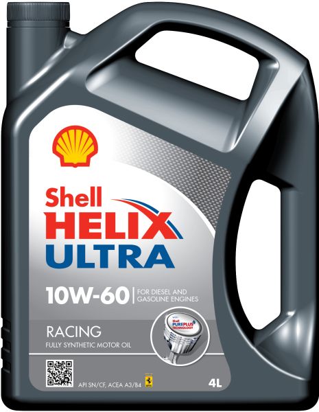 Ulei motor SHELL Helix Ultra RACING 10W60, volum 4 litri, sintetic