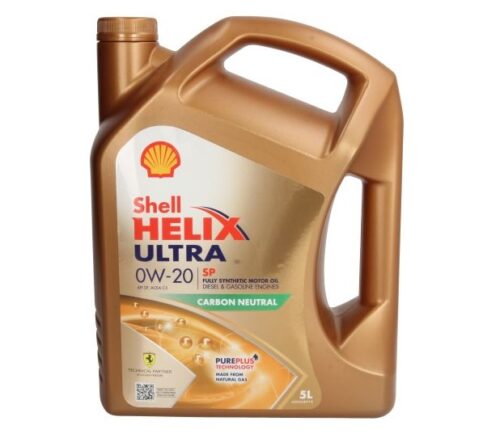 Ulei motor SHELL Helix Ultra SP C5 0W20, volum 5 litri, sintetic