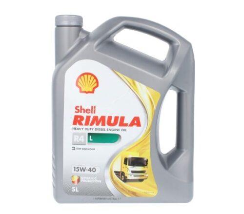 Ulei motor SHELL RIMULA R4 L 15W40, 5 litri, sintetic