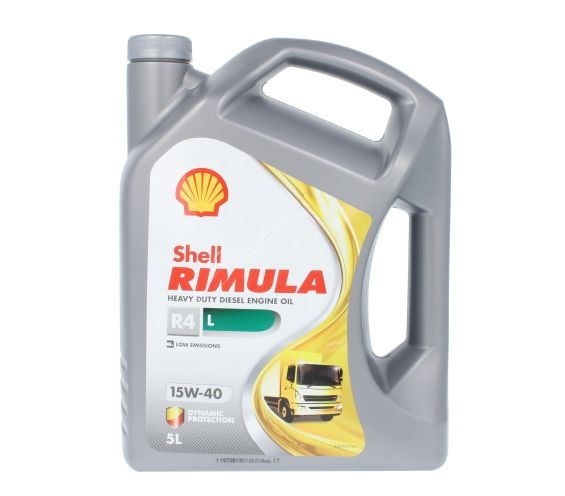 Ulei motor SHELL RIMULA R4 L 15W40, 5 litri, sintetic