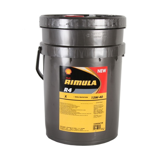 Ulei motor SHELL RIMULA R4 X 15W40, 20 litri