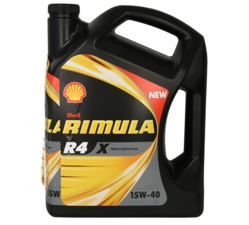 Ulei motor SHELL RIMULA R4 X 15W40, 5 litri