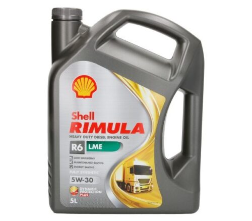 Ulei motor SHELL RIMULA R6 LME 5W30, 5 litri, sintetic