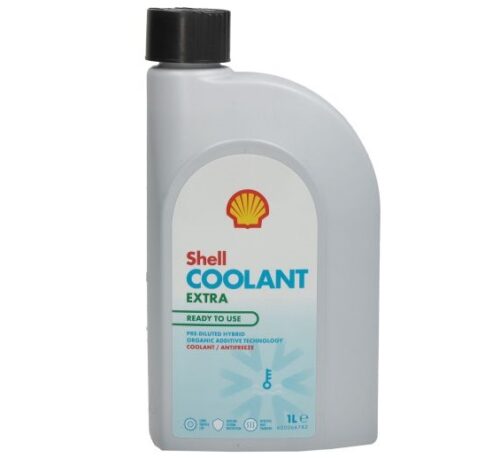 Antigel SHELL COOLANT EXTRA G11/G48, diluat, albastru/verde, volum 1 litru