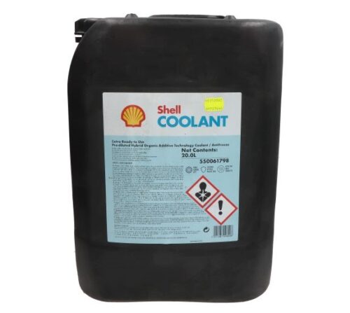 Antigel SHELL COOLANT EXTRA G11/G48, diluat, albastru/verde, volum 20 litri