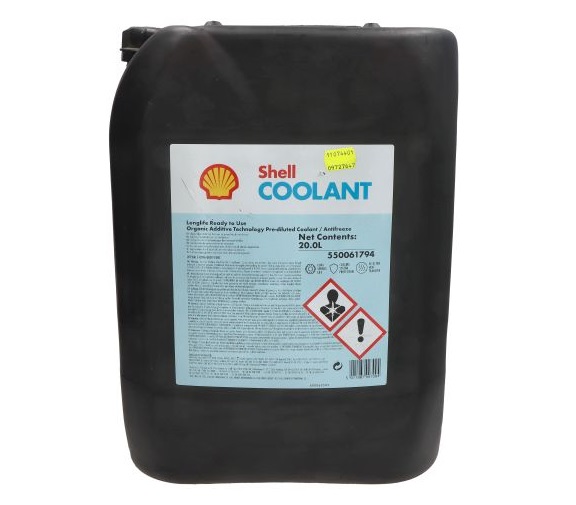 Antigel SHELL COOLANT LONGLIFE G12+/G30, diluat, roz, volum 20 litri
