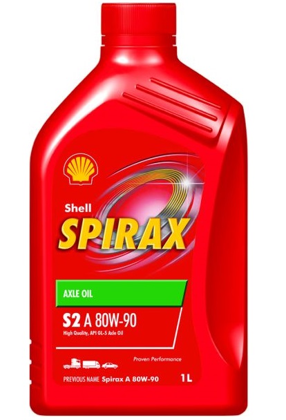 Ulei diferential SHELL SPIRAX S2 A 80W90, pentru echipamente grele, volum 1 litru