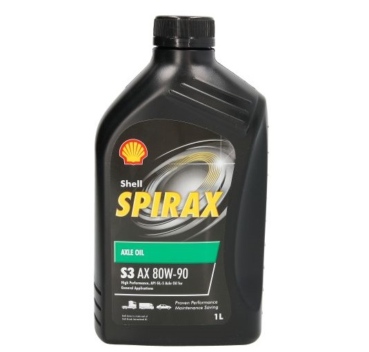 Ulei diferential SHELL SPIRAX S3 AX 80W90, volum 1 litru