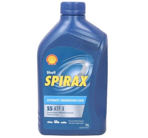 Ulei transmisie automata SHELL SPIRAX S5 ATF X, rosu, volum 1 litru, sintetic