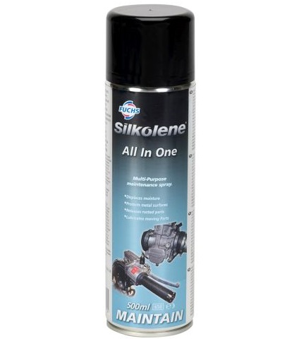 Spray lubrifiant anticoroziv FUCHS Silkolene ALL IN ONE, volum 500 ml