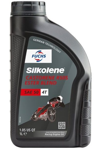 Ulei motor moto FUCHS Silkolene CASTORENE R50S ESTER BLEND 4T, volum 1 litru