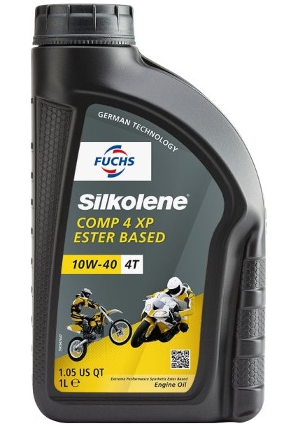 Ulei motor moto FUCHS Silkolene COMP 4 XP 10W40 4T, volum 1 litru, semi sintetic