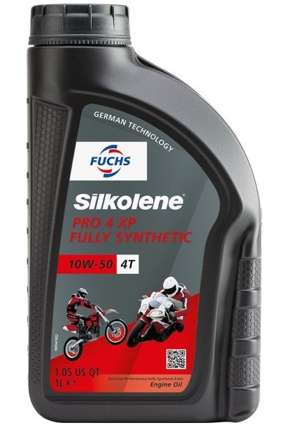 Ulei motor moto FUCHS Silkolene PRO 4 XP 10W50 4T, volum 1 litru, sintetic