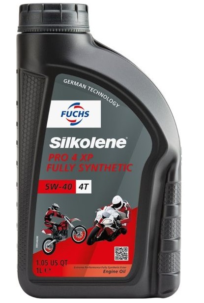 Ulei motor moto FUCHS Silkolene PRO 4 XP 5W40 4T, volum 1 litru, sintetic