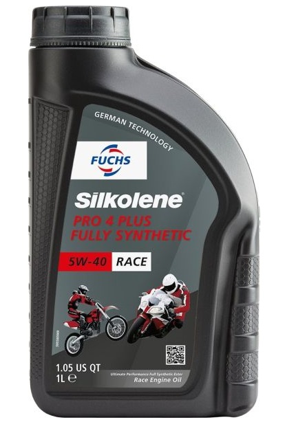 Ulei motor moto FUCHS Silkolene PRO 4 PLUS V2 RACE 5W40 4T, volum 1 litru, sintetic