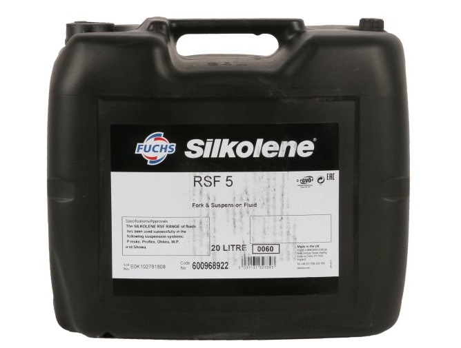 Ulei pentru furci si amortizoare FUCHS Silkolene RSF 5 5W, ISO 22, volum 20 litri