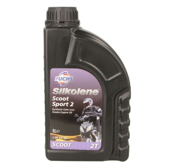 Ulei motor moto FUCHS Silkolene SCOOT Sport 2T, volum 1 litru, semi sintetic