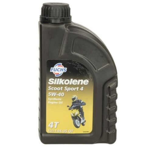 Ulei motor moto FUCHS Silkolene SCOOT Sport 4T 5W40, volum 1 litru, sintetic