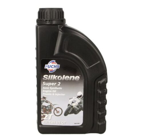 Ulei motor moto FUCHS Silkolene SUPER 2T, volum 1 litru, semi sintetic