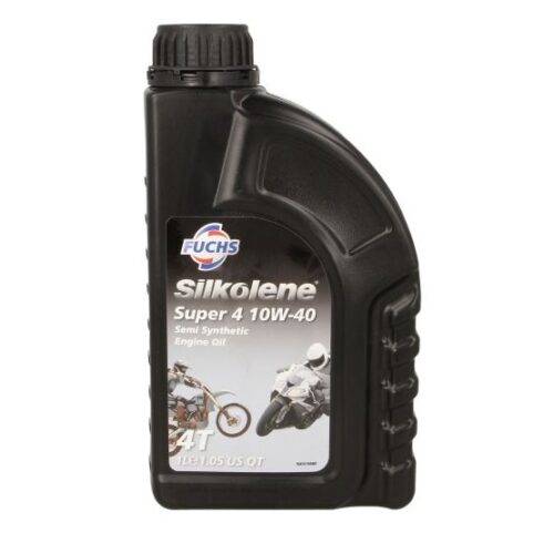 Ulei motor moto FUCHS Silkolene SUPER 4T 10W40, volum 1 litru, semi sintetic