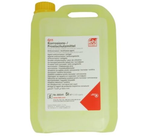 Antigel concentrat FEBI BILSTEIN G11/G48 88541, MB 325.2, verde/galben, volum 5 litri