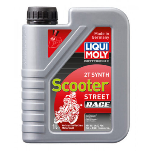 Ulei motor moto LIQUI MOLY Motorbike 2T Scooter Street Race 1053, volum 1 litru, sintetic