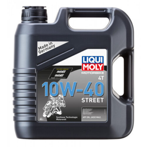 Ulei motor moto LIQUI MOLY Motorbike 4T 10W40 Street 1243, volum 4 litri, sintetic