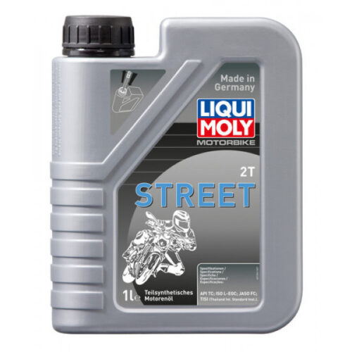 Ulei motor moto LIQUI MOLY Motorbike 2T Street 1504, volum 1 litru, semi sintetic