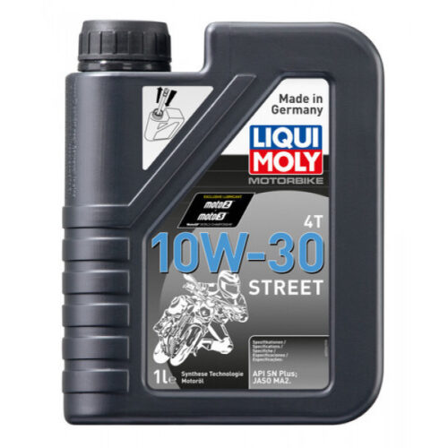 Ulei motor moto LIQUI MOLY Motorbike 4T 10W30 Street 2526, volum 1 litru, sintetic