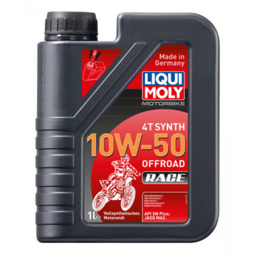 Ulei motor moto LIQUI MOLY Motorbike 4T 10W50 Offroad Race 3051, volum 1 litru, sintetic