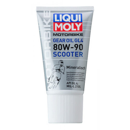 Ulei transmisie moto LIQUI MOLY Motorbike Gear Oil GL4 80W90 Scooter 1680, volum 150 ml, mineral